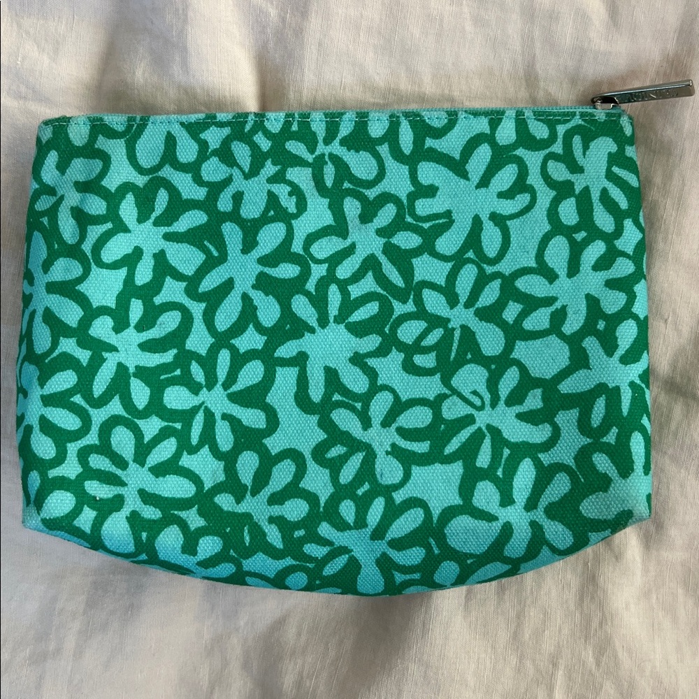 Marimekko Clinique green blue makeup bag - Picture 2 of 2
